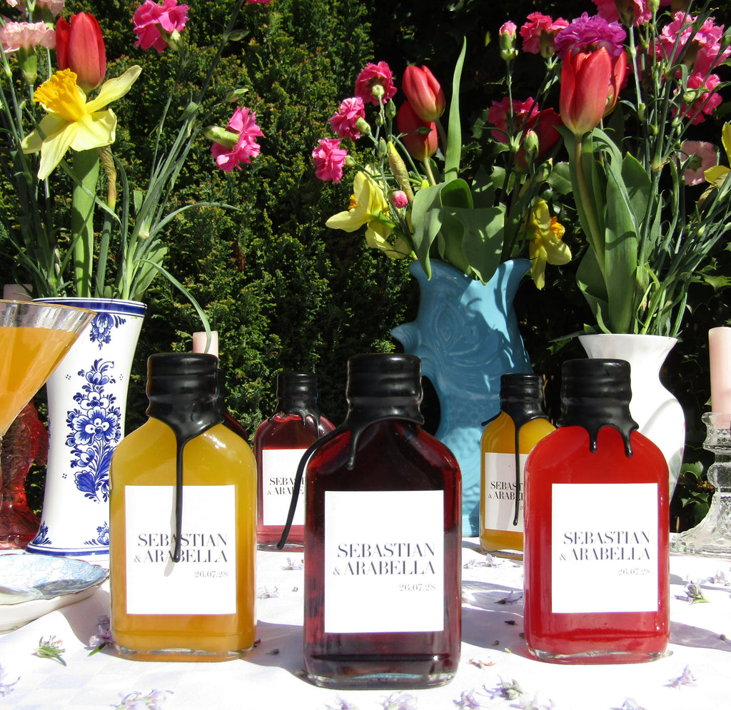 Wedding Cocktail Favours – Personalised Bottled Cocktails
